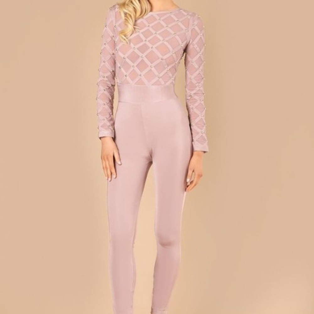 Sexy Sleek Form Fitted Suit